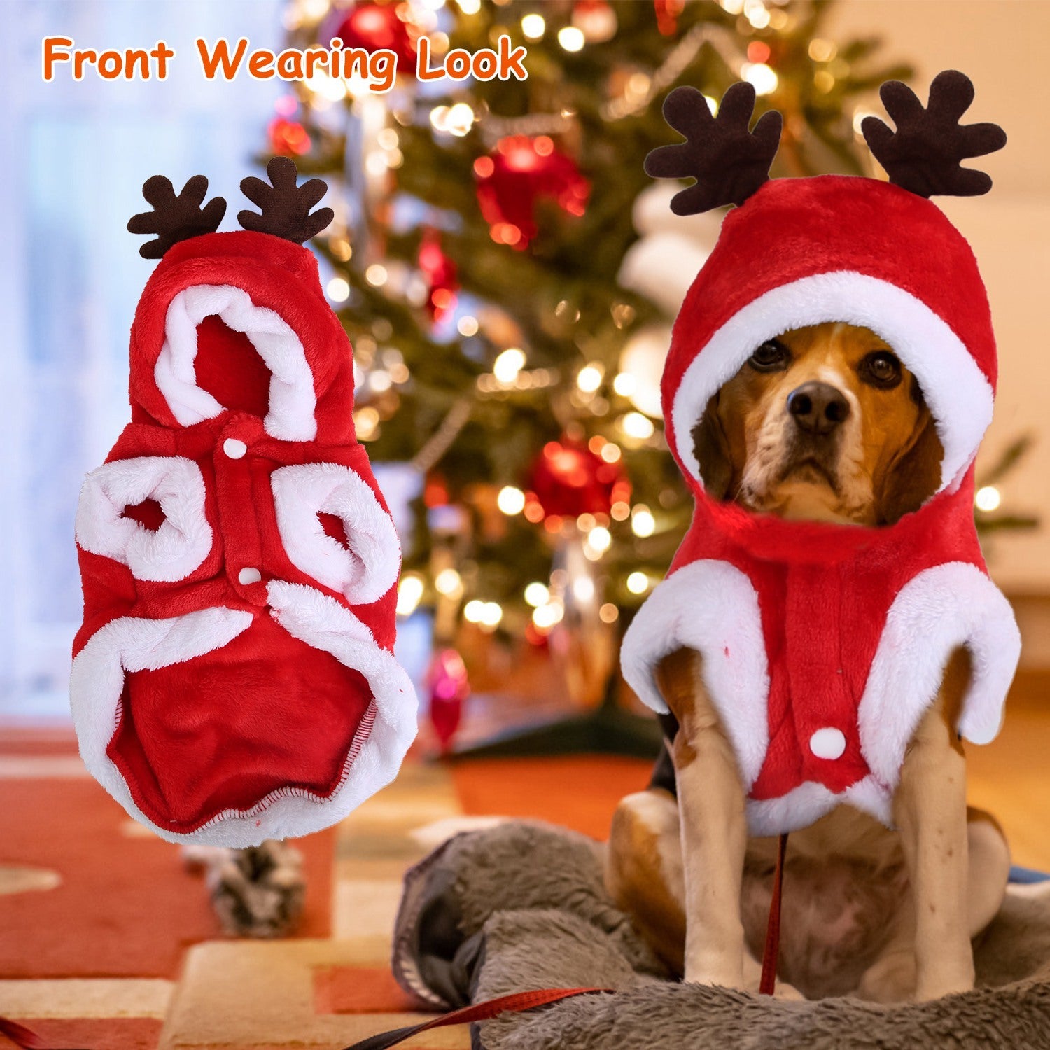 Pet Christmas Clothes Santa Claus