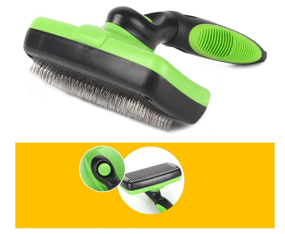Pet Self Cleaning Slicker Brush-Keep Your Pet Coat Healthy & Shiny