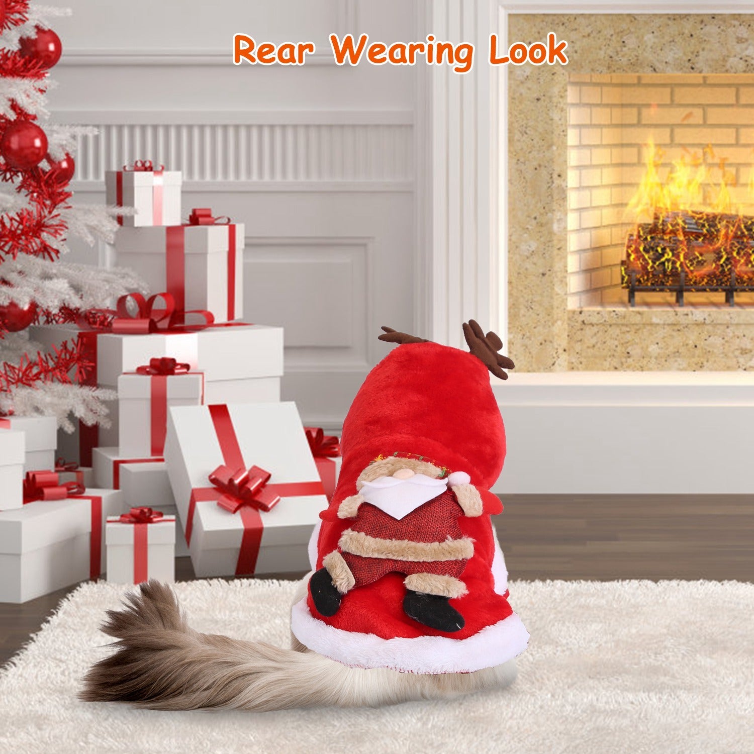 Pet Christmas Clothes Santa Claus