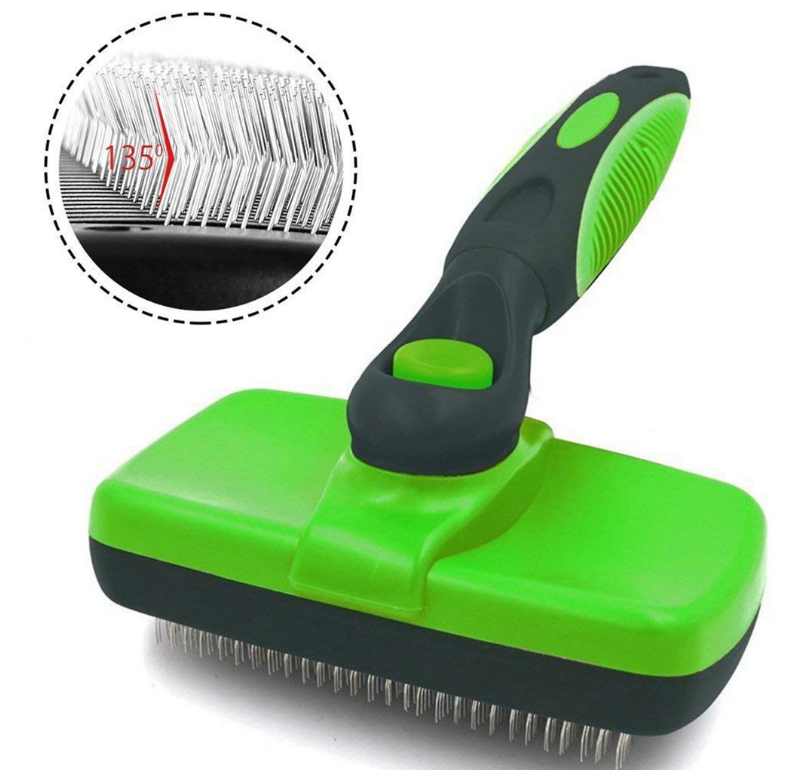 Pet Self Cleaning Slicker Brush-Keep Your Pet Coat Healthy & Shiny